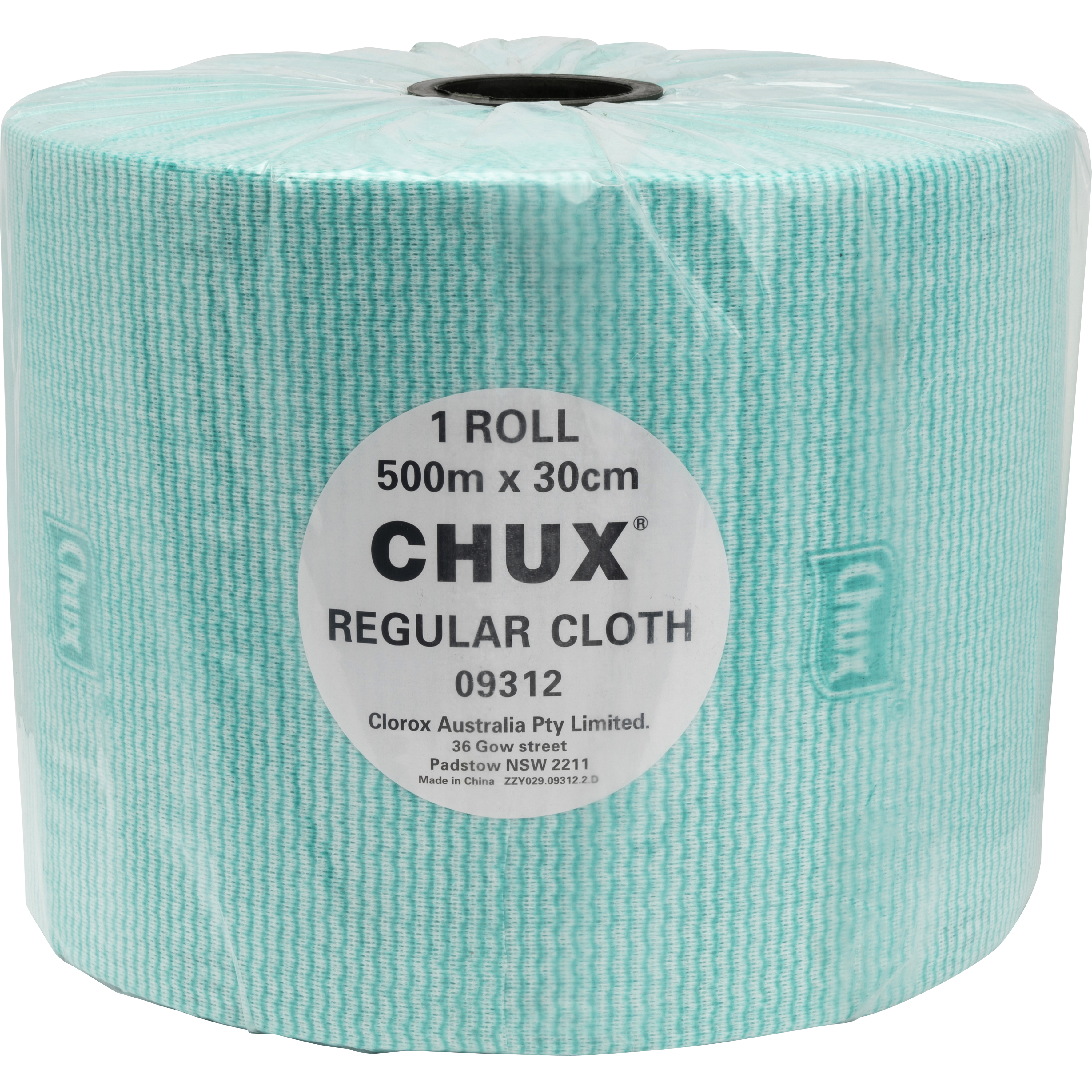 Chux® Wiping Cloths Roll Green 500m x 30cm