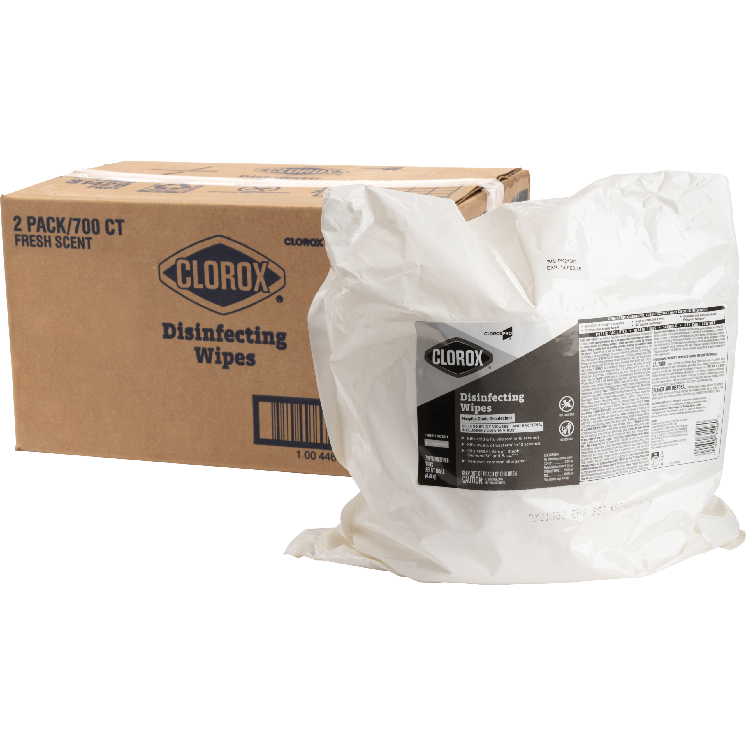 Clorox® Disinfecting Wipes Fresh Scent 700ct Refill