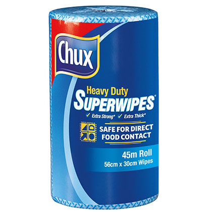 Chux® Superwipes® HD Roll Blue 45m