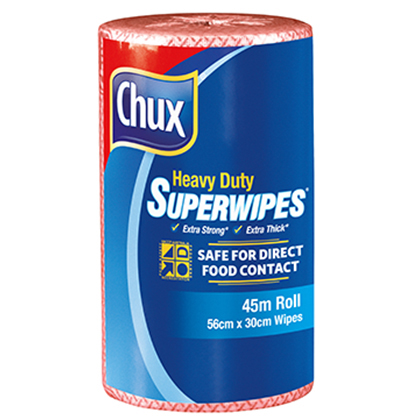 Chux® Superwipes® HD Roll Red 45m