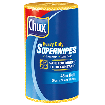 Chux® Superwipes® HD Roll Yellow 45m