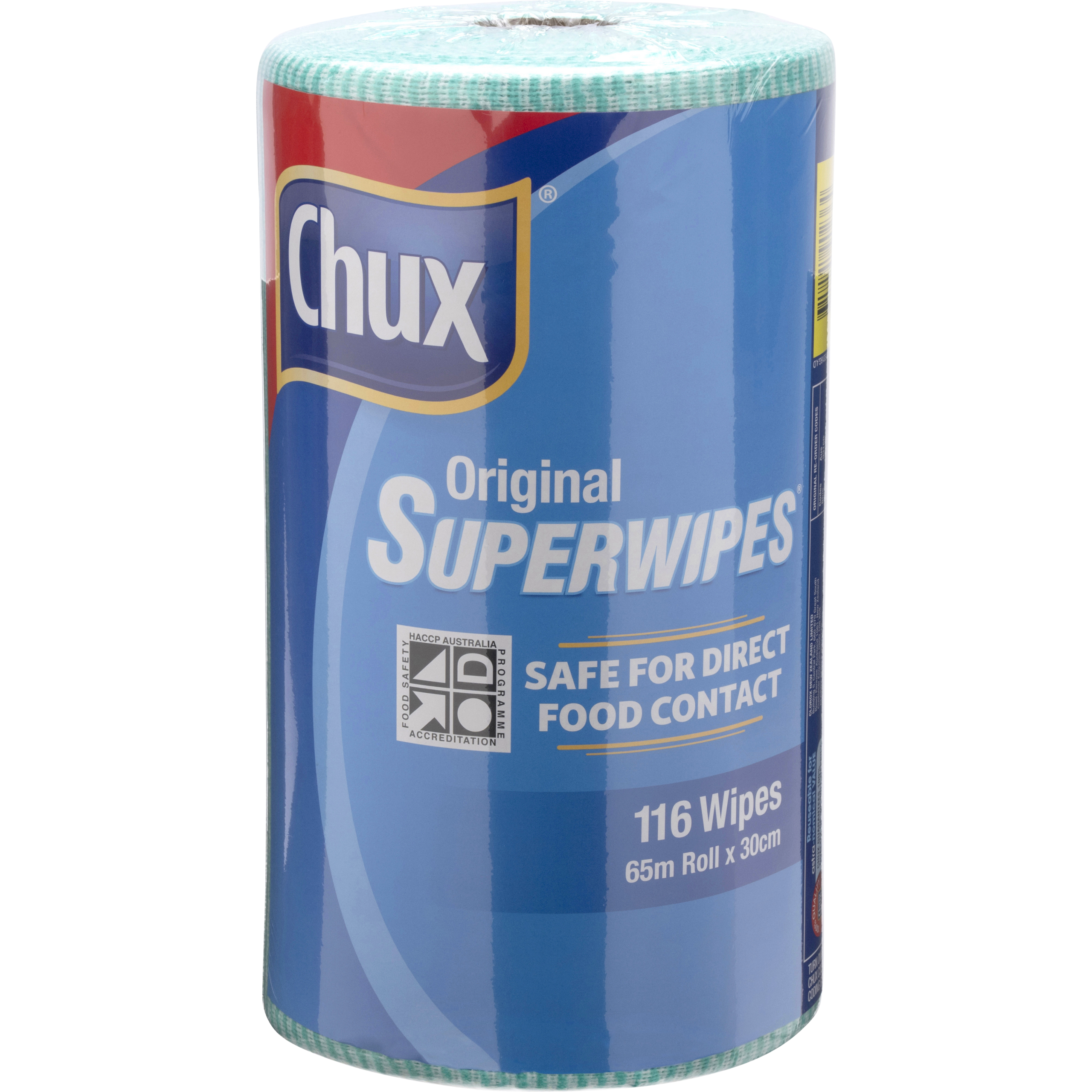 Chux® Superwipes® Green Perforated Roll 65m