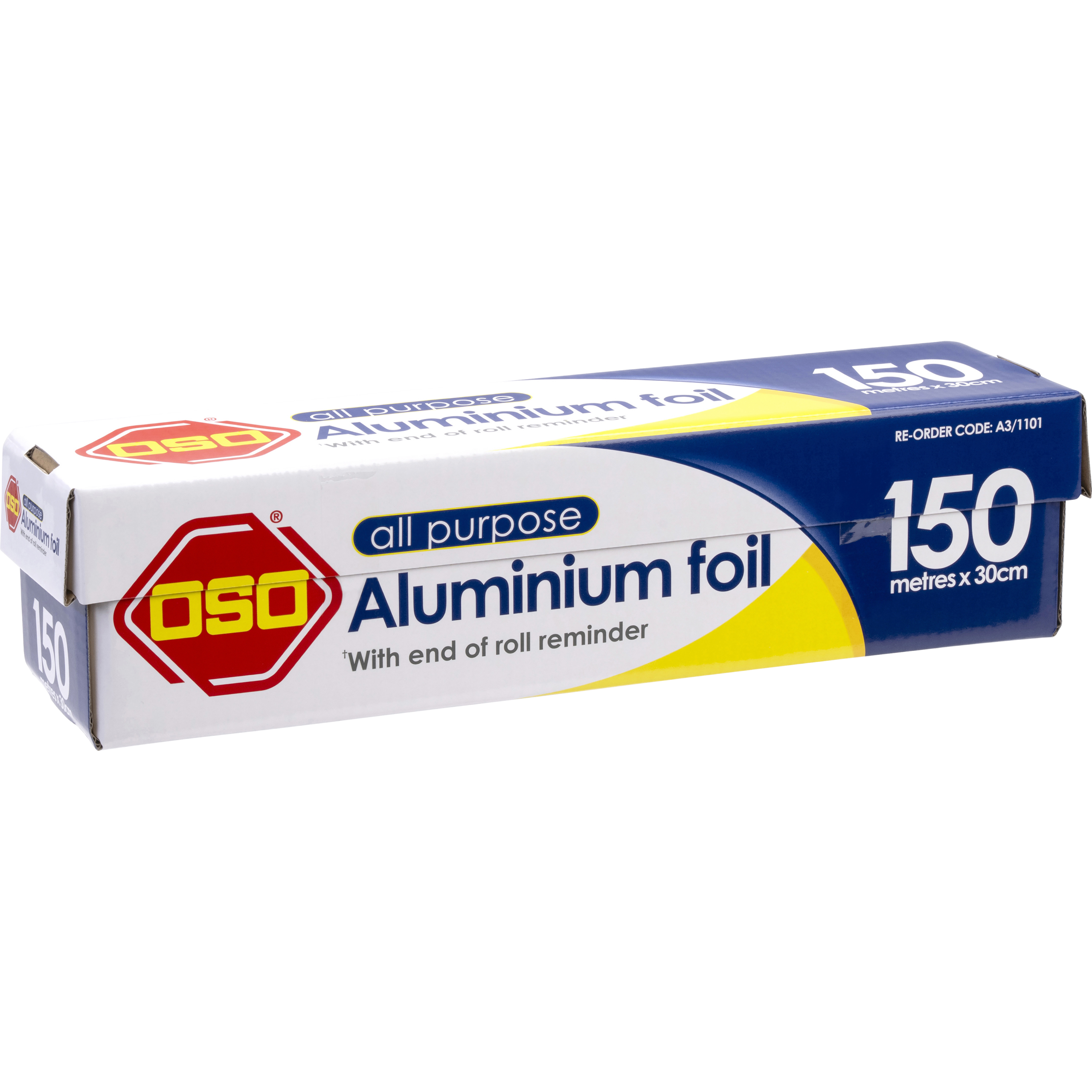Oso® All Purpose Aluminium Foil 150m x 30cm