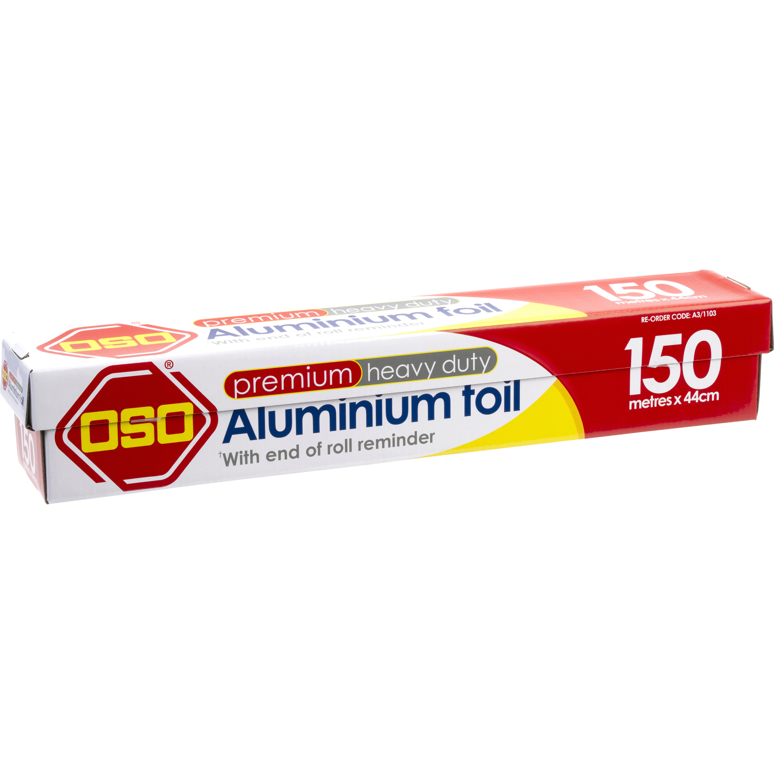 Oso® Premium Heavy Duty Aluminium Foil 150m x 44cm