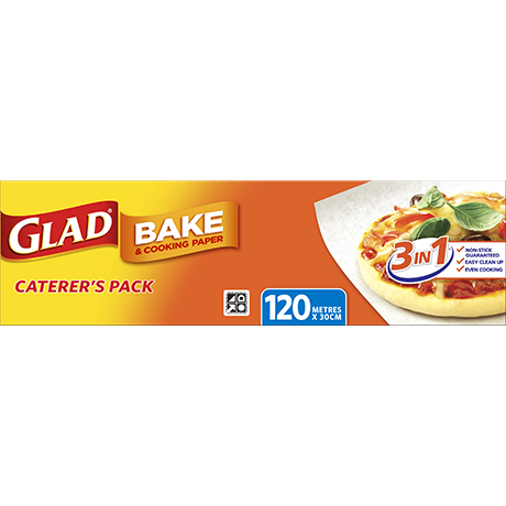 Glad® Bake Paper Roll 120m x 30cm